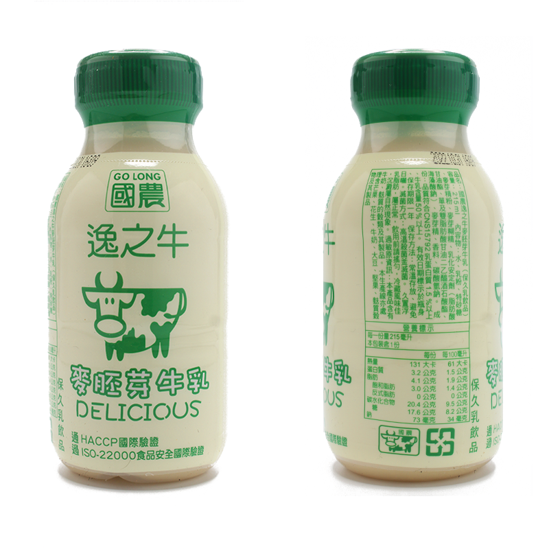【國農牛乳-逸之牛】PP瓶-215ml (6瓶)