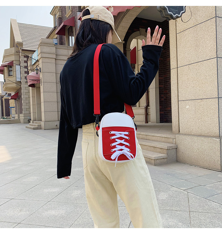 日系原宿風帆布小包包