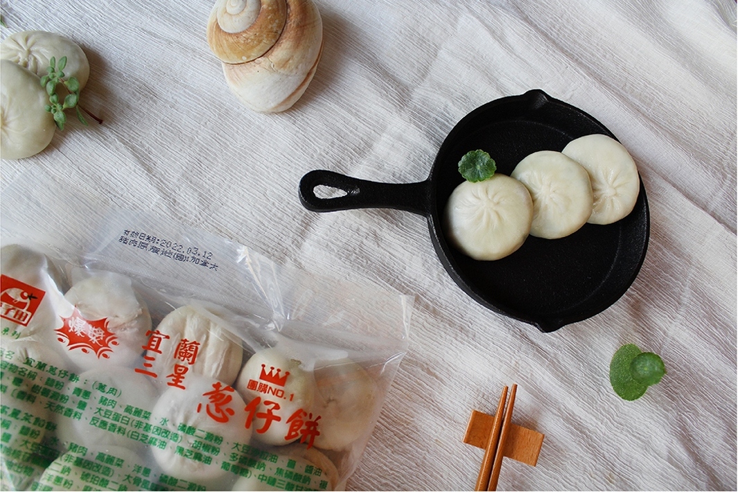宜蘭蔥肉餡餅(560g/包，20粒) 宵夜三餐/早餐點心/三星蔥