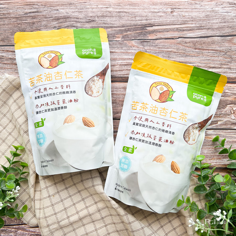 【連凈】苦茶油杏仁茶300g 沖泡茶 沖泡粉 杏仁粉 苦茶油 沖泡飲品