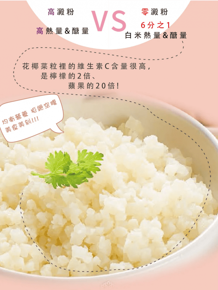 21 省錢買好康 最優惠的花椰菜米都在生活市集 你還不點進來