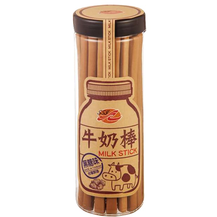 【SSY】香濃酥脆牛奶棒餅乾(200/罐) 原味／起司／黑糖／巧克力