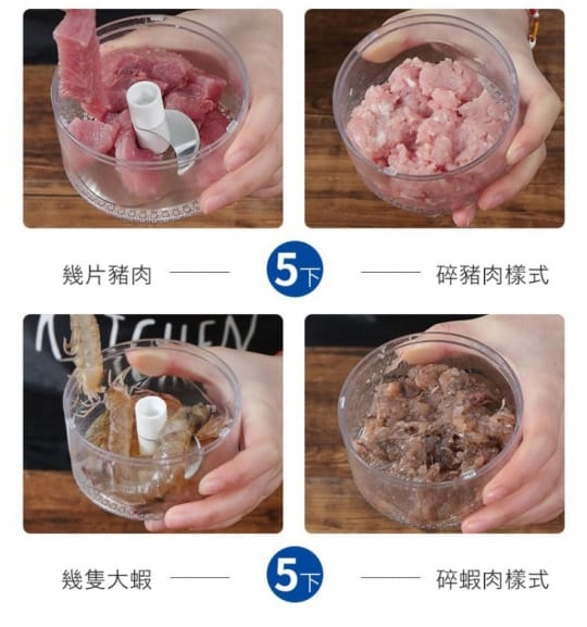 廚房手拉式迷你切菜切碎機
