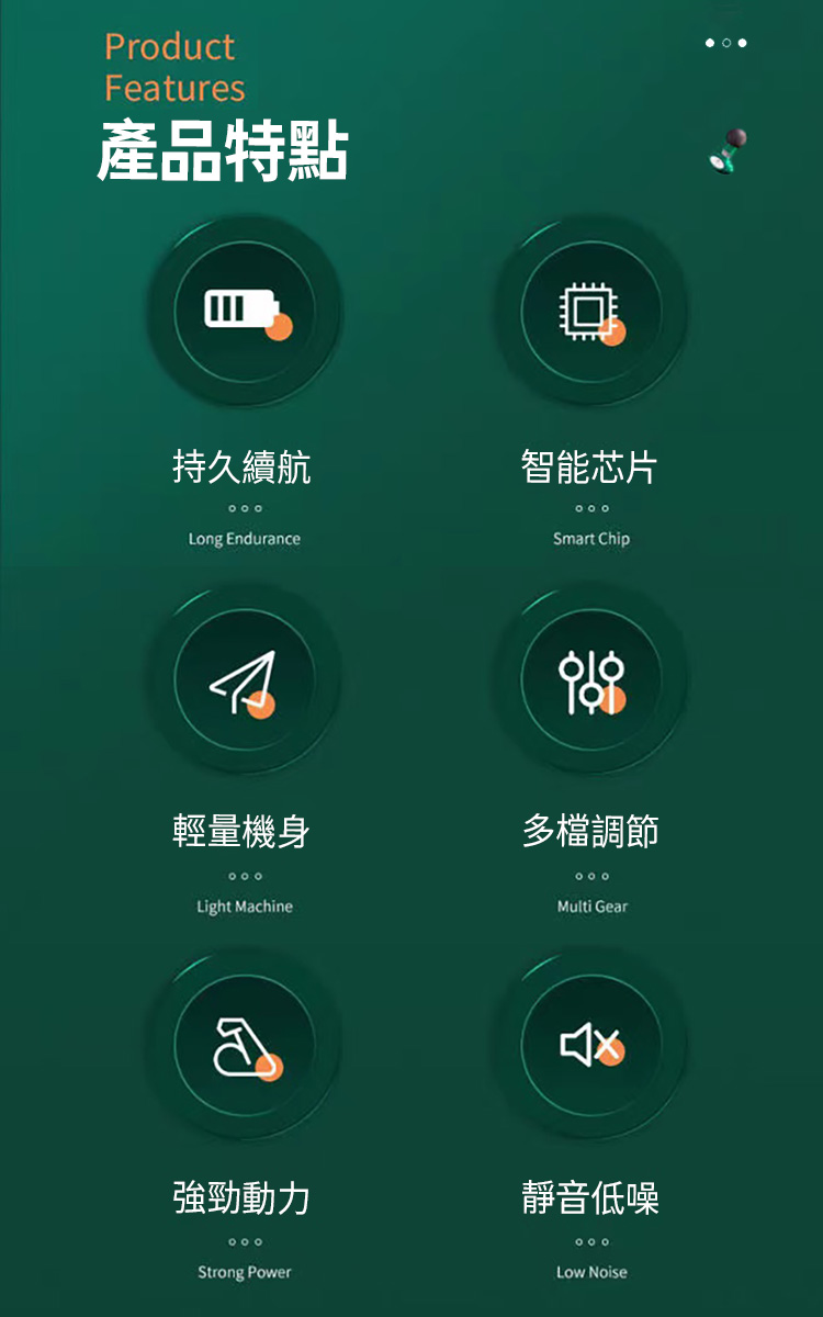 輕量隨行六段深層按摩筋膜槍