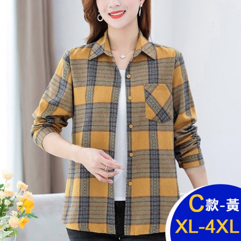 百搭格紋襯衫外套多款任選(襯衫 外套 格紋)