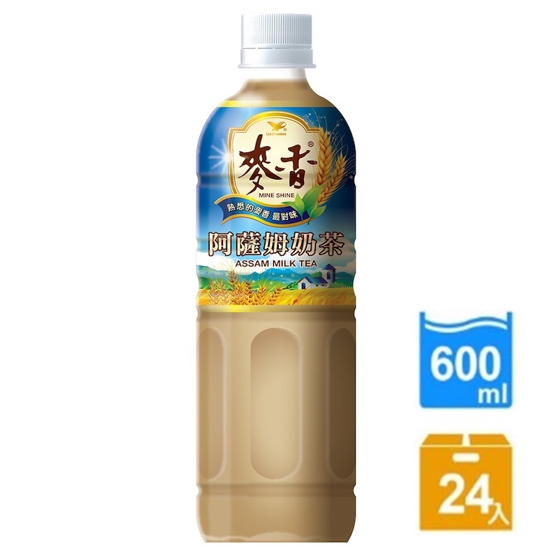 【麥香】阿薩姆奶茶600ml 24入/箱