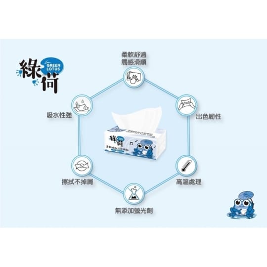 綠荷112包抽取式衛生紙JTG101408-01