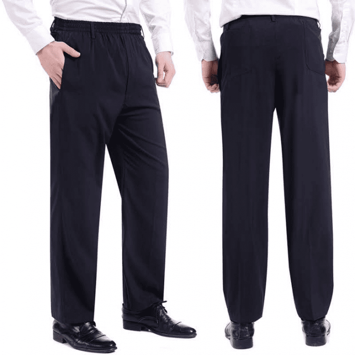 自有品牌男透氣長褲子工作褲 (XL/4XL/5XL)