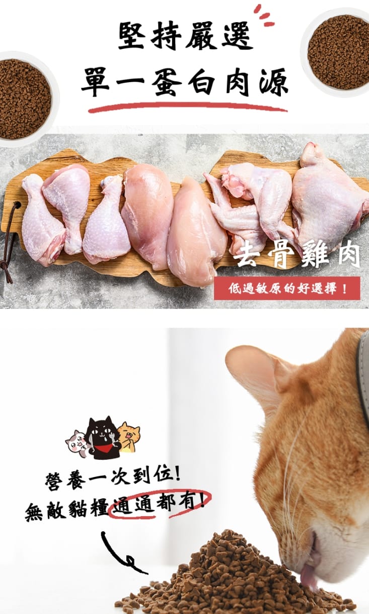 【Park cat貓樂園】無敵貓糧鮮雞蜂王乳2KG 適口性佳 全齡貓飼料