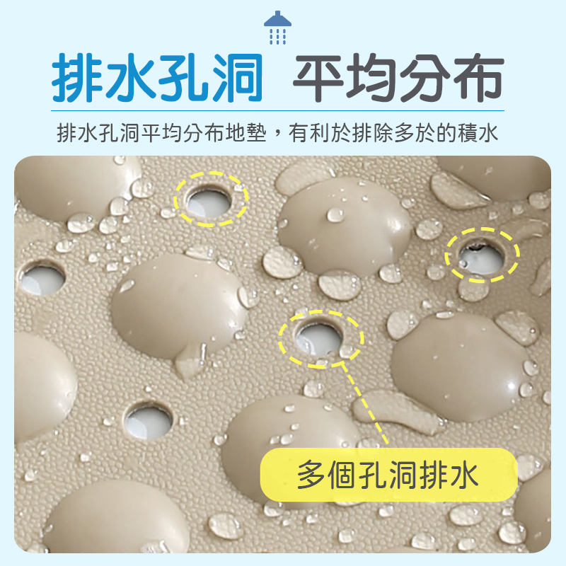 防滑雲朵浴室防滑墊