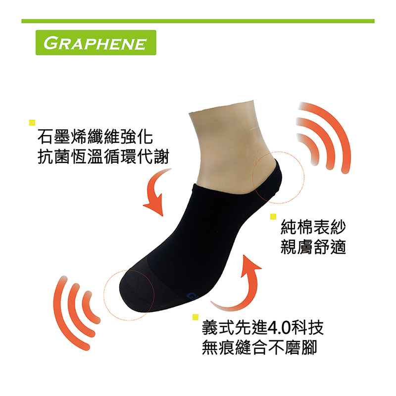 升級版台灣製石墨烯黑科技能量襪系列 機能襪 運動襪 短襪 多款可選