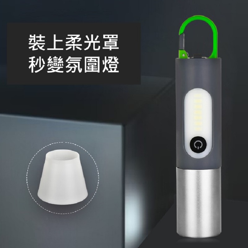 強光P50鑰匙扣手電筒