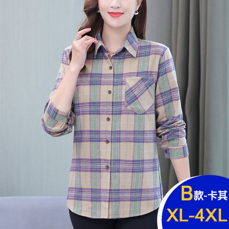 百搭格紋襯衫外套多款任選(襯衫 外套 格紋)