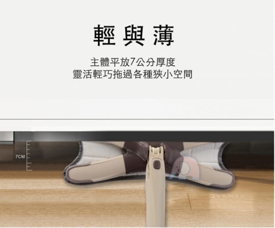 擰水免沾手X型平板拖把(1桿2布)