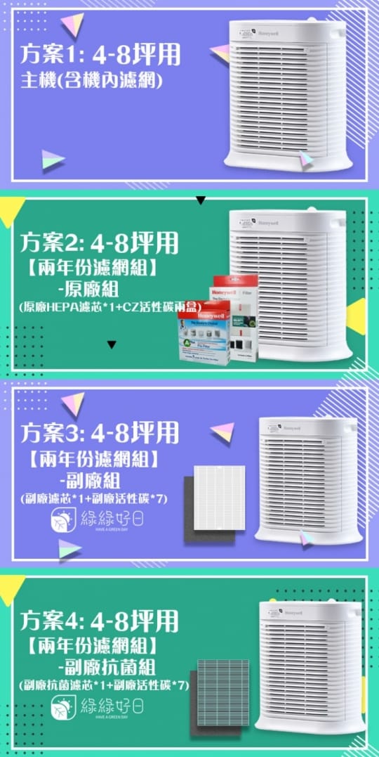 Honeywell HPA-300APTW 抗敏系列空氣清淨機
