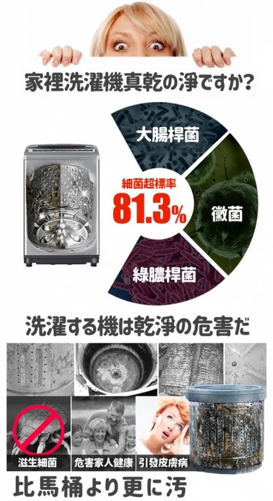 植物酵素洗衣槽清潔錠