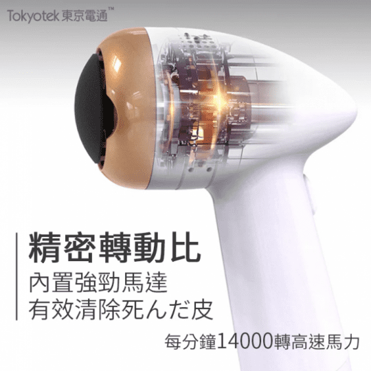 【東京電通】360度美足腳皮機