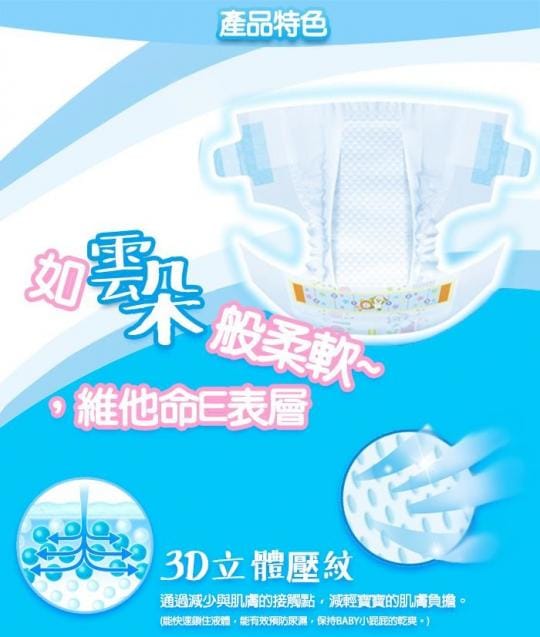 【日本大王GOO.N】境內版透氣舒柔黏貼型紙尿布