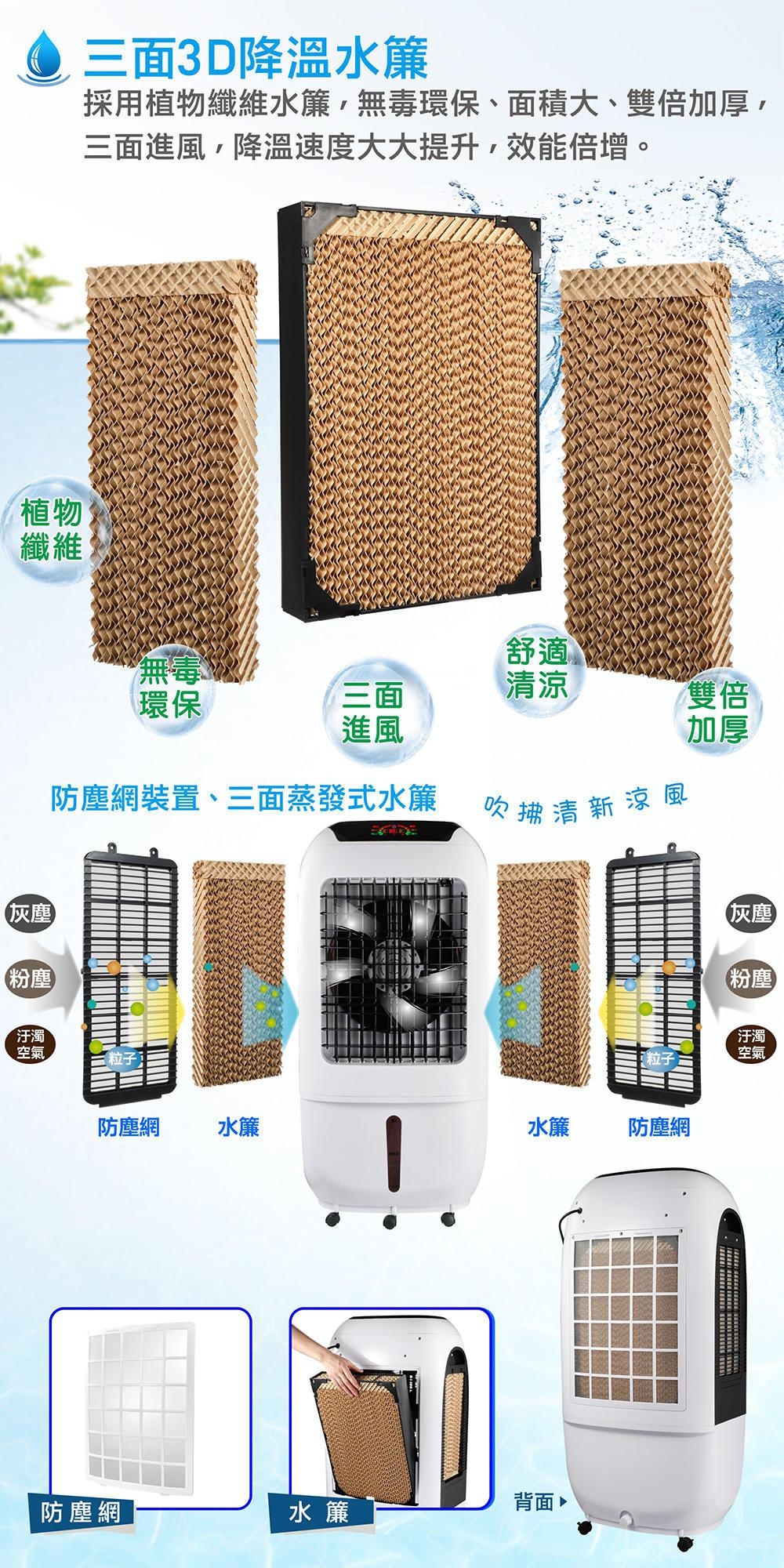 【大家源】水冷冰涼扇系列(TCY-898901/TCY-893002)