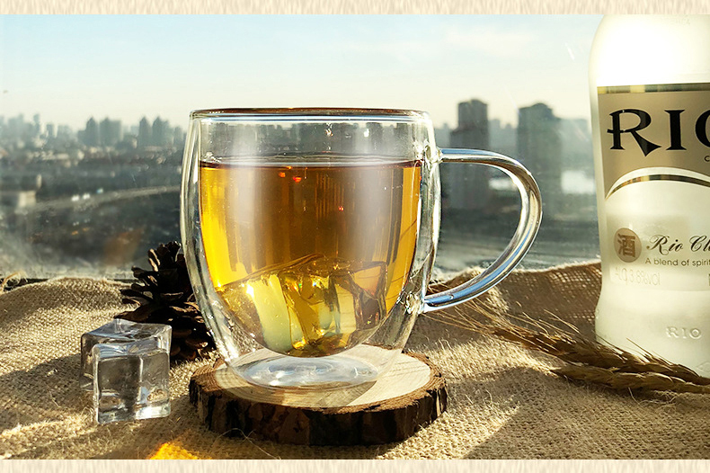 雙層耐熱玻璃杯馬克杯