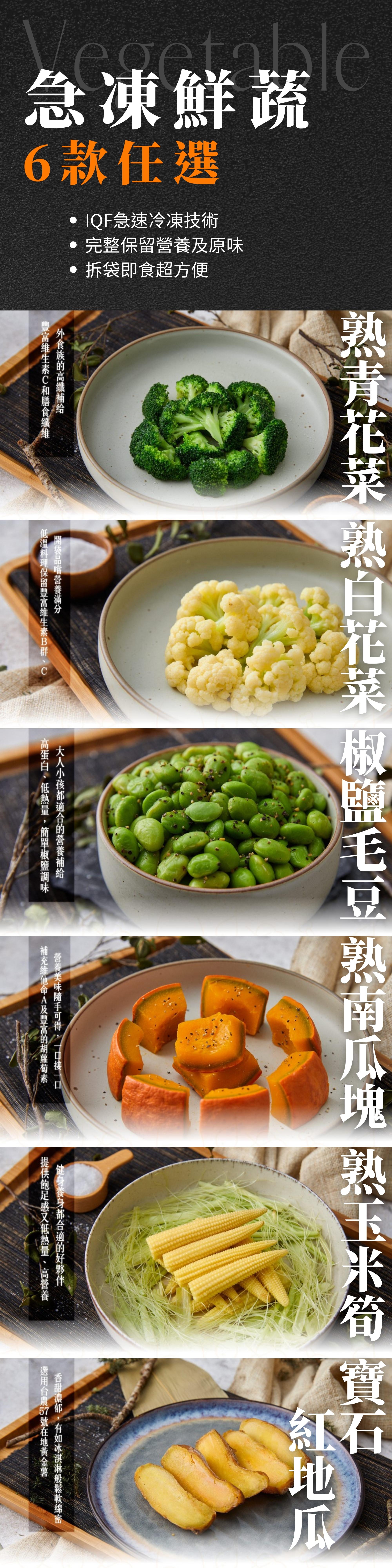 【野人舒食】輕盈低卡餐-舒肥雞胸+急凍鮮蔬任選組