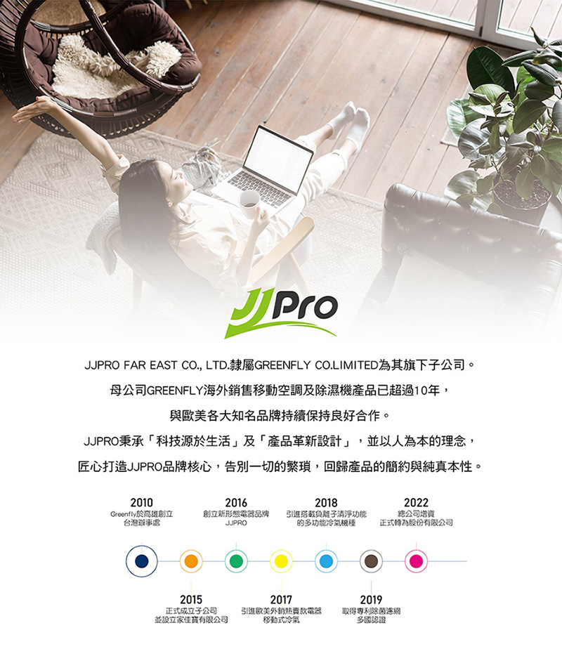 【JJPRO 家佳寶】3000Btu 露營寵物 移動式冷氣 (JPP21)