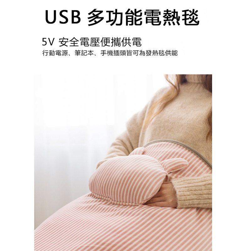 【冬天必備】萌寵多功能USB電熱毯(USB加熱/交換禮物)