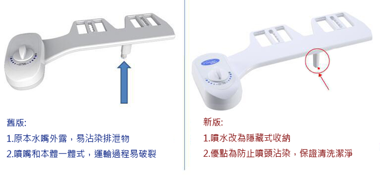 【CY 呈云】智能免治馬桶 洗屁屁神器(單噴頭-免插電 )