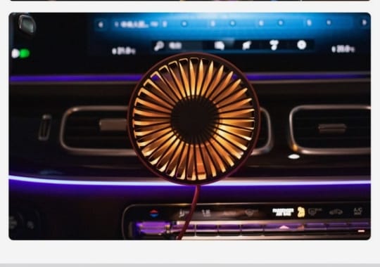 360度旋轉車用風扇HL-F829