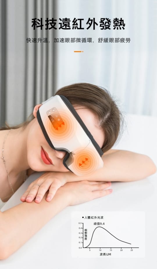 4D氣壓式熱敷眼部按摩儀