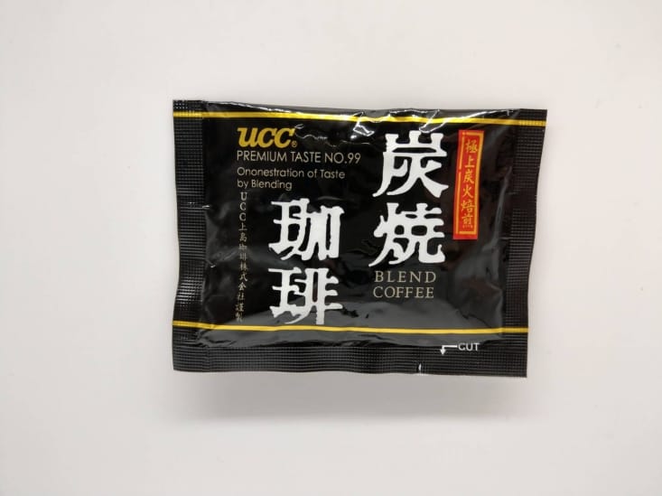 【UCC】極上炭火焙煎炭燒無糖珈琲包2.2g/包(100包/袋)