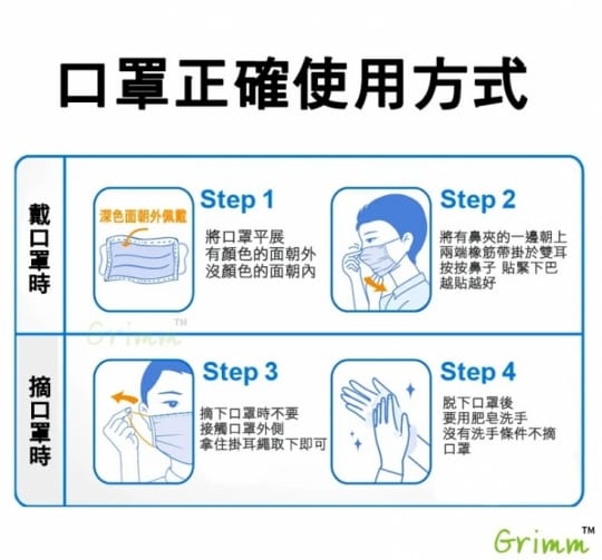 MIT三層防護口罩