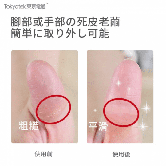 【東京電通】360度美足腳皮機