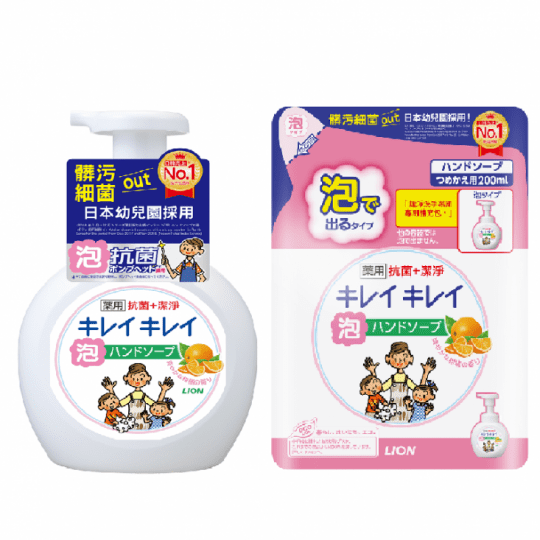 日本Lion獅王趣淨洗手慕斯超值組