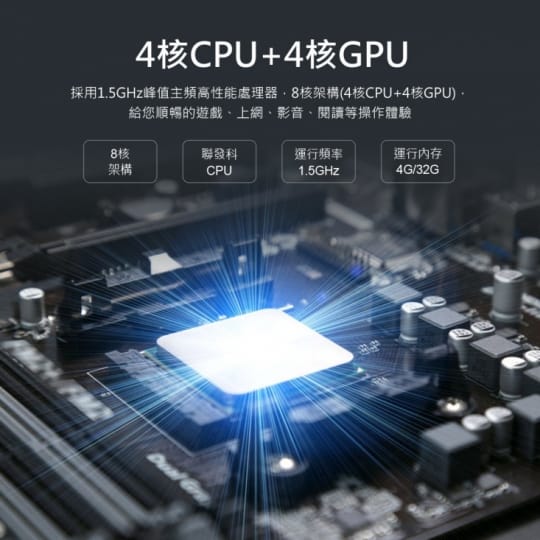IS愛思10.1吋四核心平板電腦