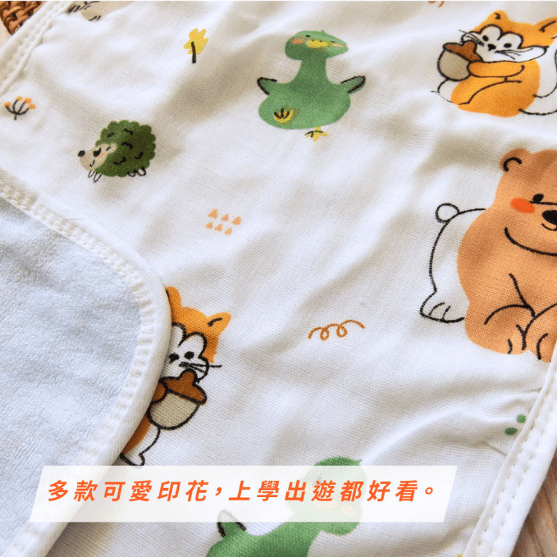 【凱美棉業】MIT台灣製頂級竹纖棉紗布童巾 兒童毛巾 多款印花