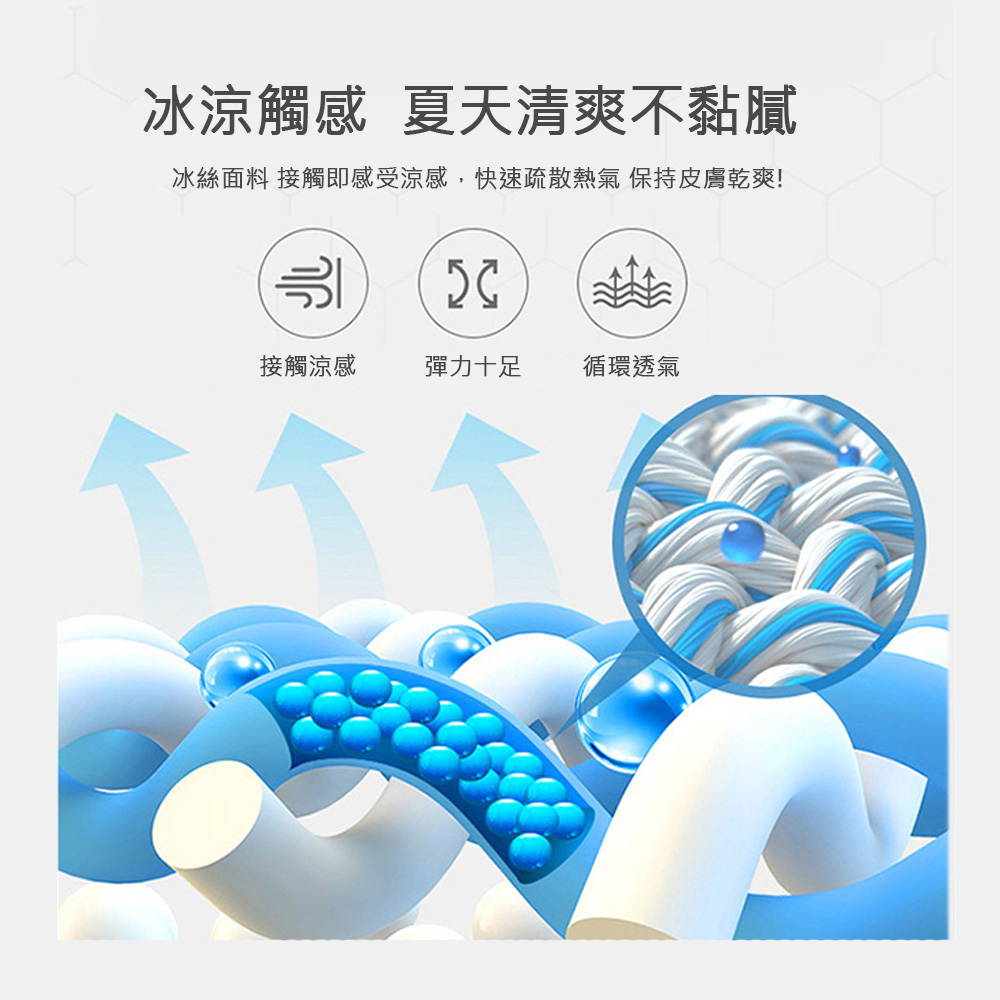 涼感冰絲速乾輕薄短袖運動T恤L-5XL 透氣親膚 冰絲上衣 速乾排汗