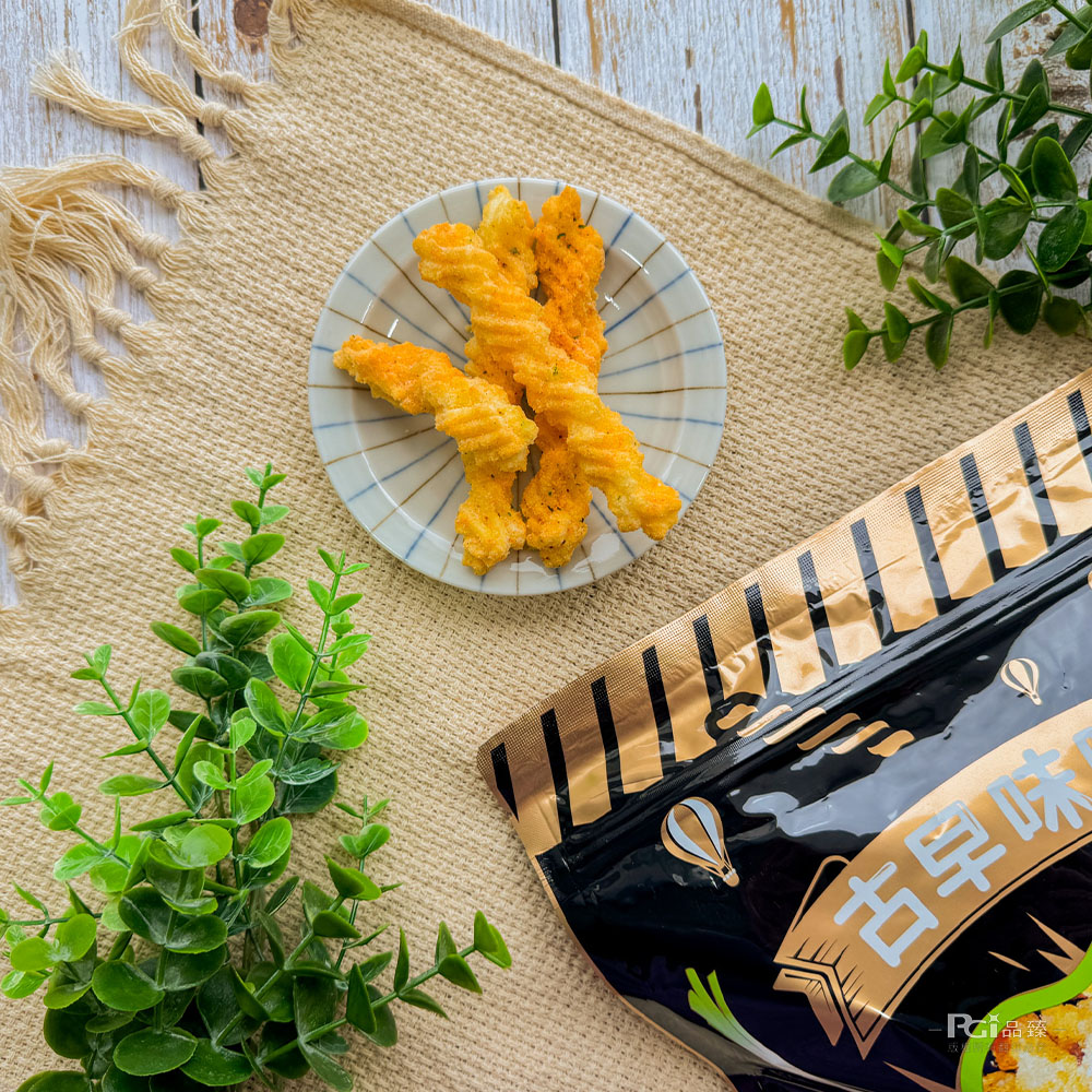 【鑫富皇】古早味咔哩咔哩(三星蔥椒麻口味)150g 餅乾 古早味餅乾 卡里卡里