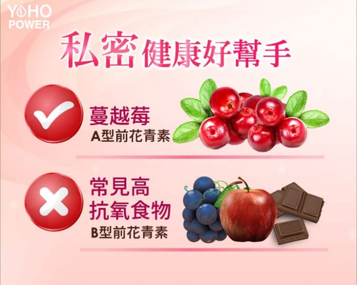 【悠活原力】高濃度蔓越莓私密益生菌植物膠囊X3盒(30粒/盒)