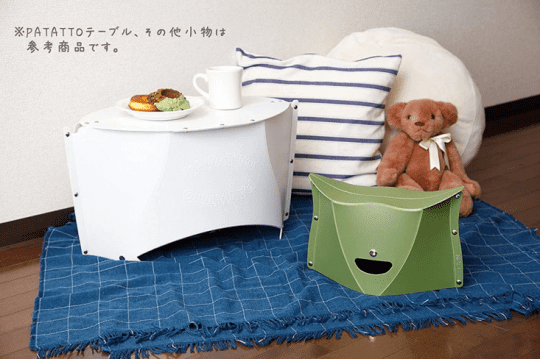 日本PATATTO二代輕便折疊椅凳【露營狼】