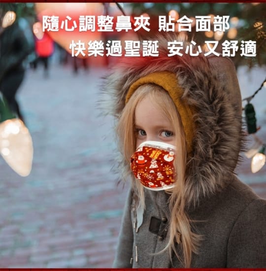 聖誕綜合款成人兒童口罩