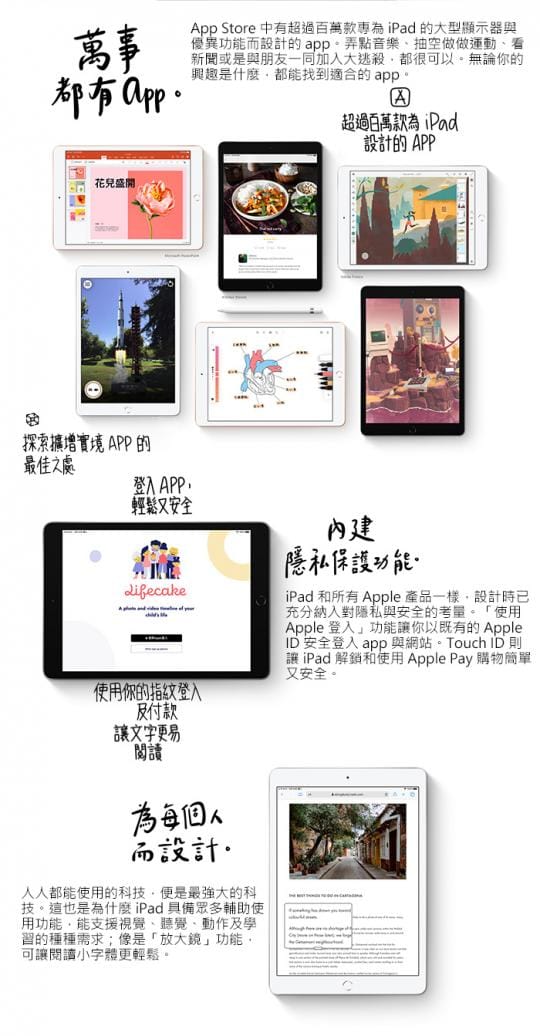 【Apple 蘋果】2019 iPad 10.2吋 平板電腦