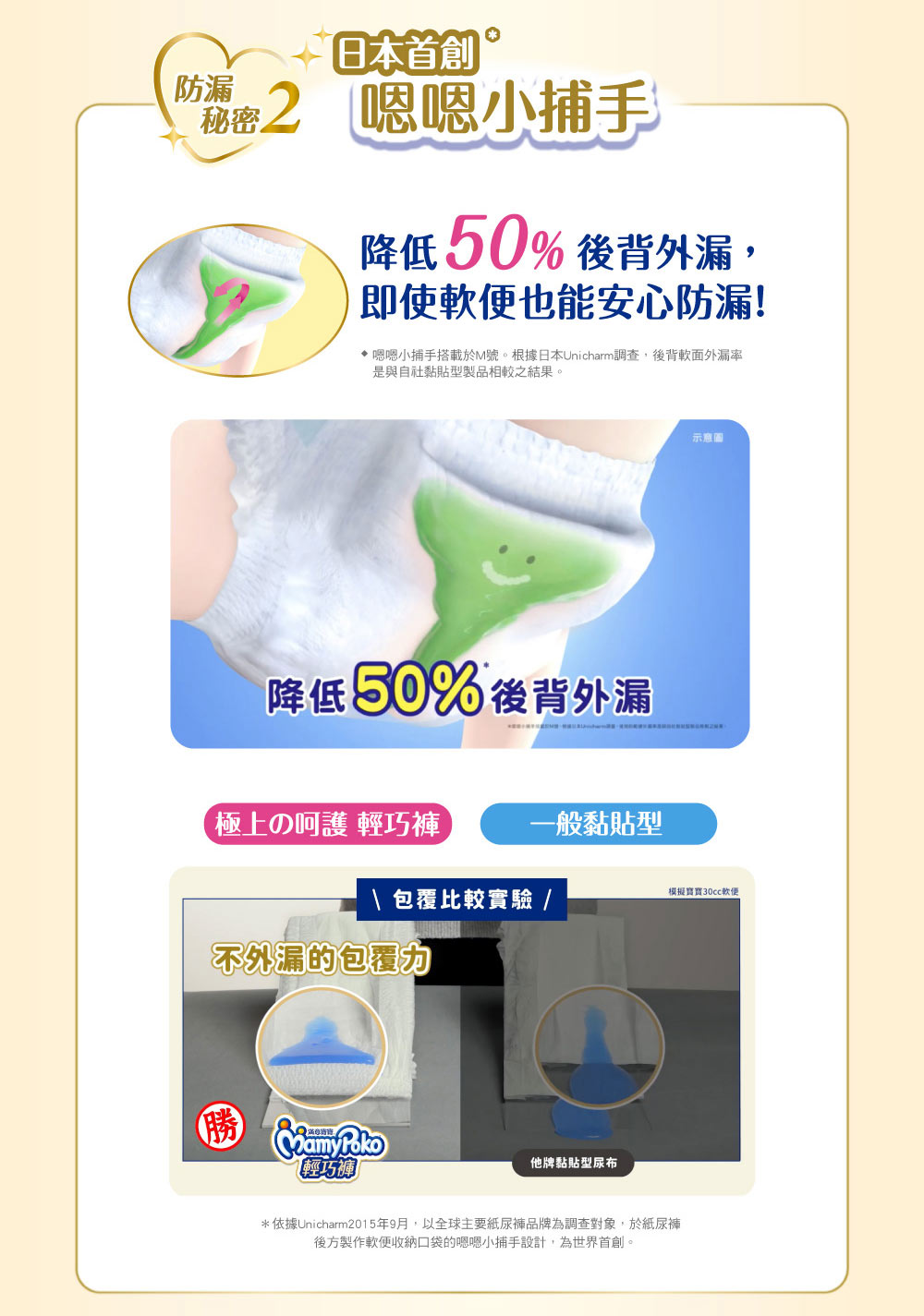 【滿意寶寶】極上呵護輕巧褲/褲型尿布/日本白金(M/L/XL/XXL)