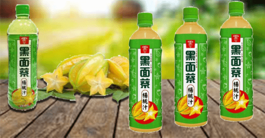 團購美食黑面蔡楊桃汁