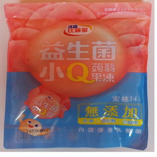 比菲多益生菌小Q果凍