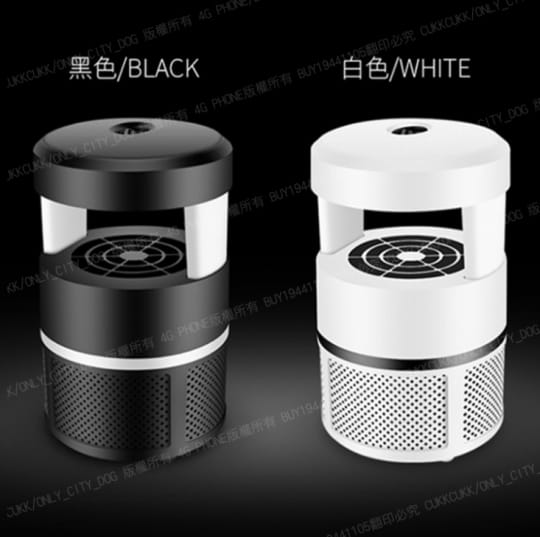 USB圓柱形吸入式捕蚊燈