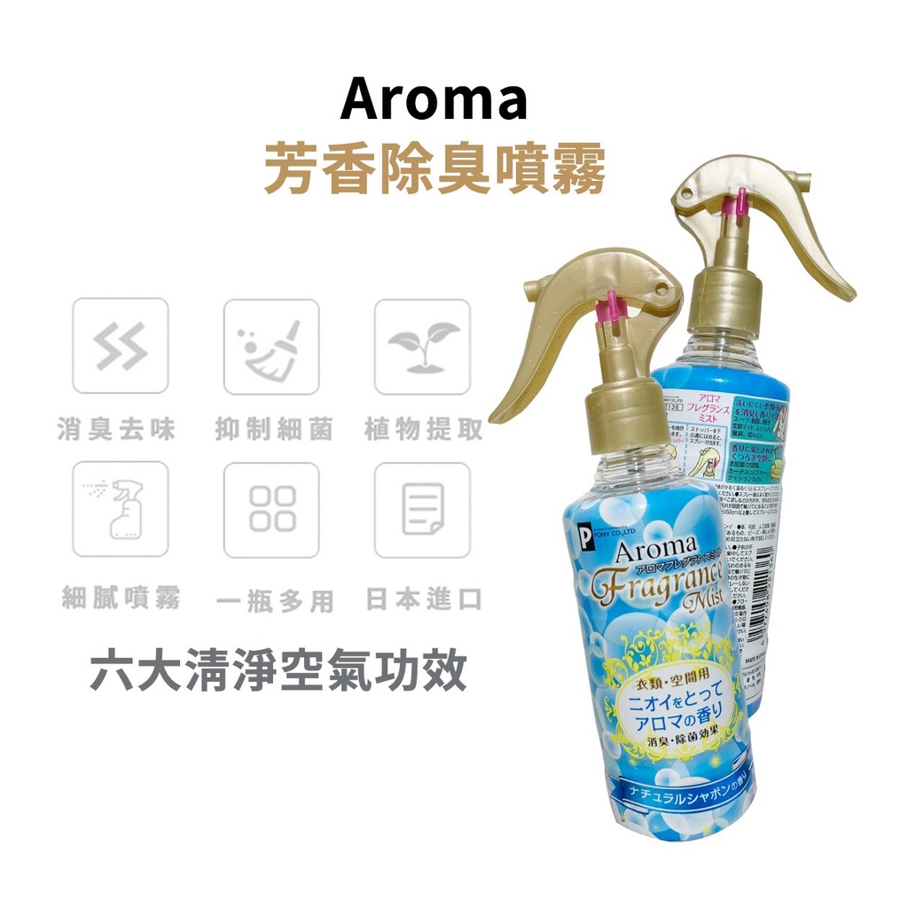 【Aroma】空間衣物香氛瞬間除臭噴霧(250ML/瓶)