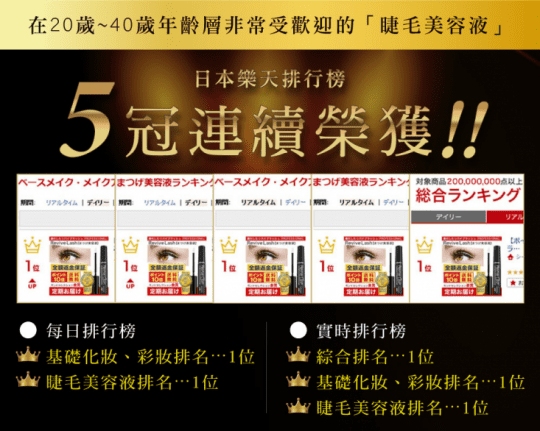  日本神奇娃娃睫毛長效滋養賦活液6g