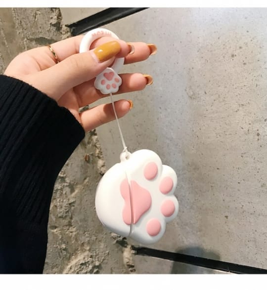 日韓熱銷可愛貓爪耳機保護套
