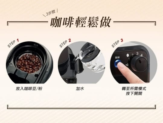 siroca日本自動研磨蒸煮咖啡機SC-A1210